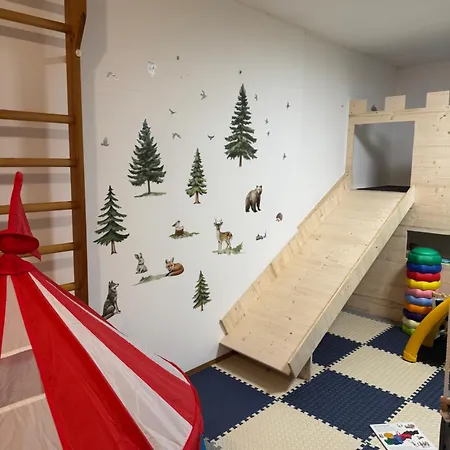 펜션 Gipfelruhe-ganzes Mit Sauna, Garten & Spielzimmer-