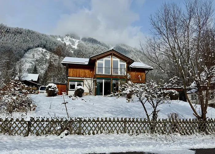 Villa Gipfelruhe-ganzes Mit Sauna, Garten & Spielzimmer- Ramsau am Dachstein